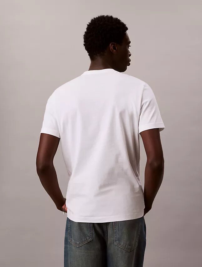 Klassisk T-shirt med folietryck Klassisk T-shirt med folietryck
