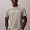 Klassisk T-shirt med folietryck Klassisk T-shirt med folietryck