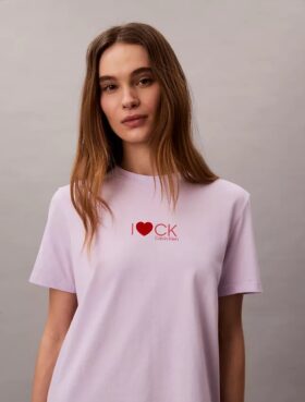 Klassisk T-shirt med hjärtlogotyp
