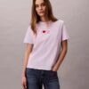 Klassisk T-shirt med hjärtlogotyp Klassisk T-shirt med hjärtlogotyp