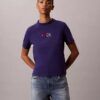 Klassisk T-shirt med hjärtlogotyp Klassisk T-shirt med hjärtlogotyp