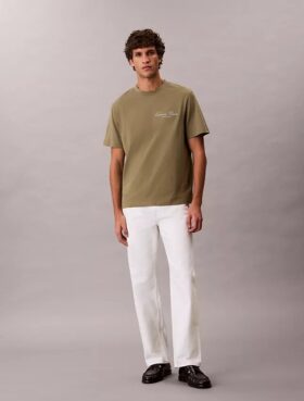 Klassisk T-shirt med liten logotyp