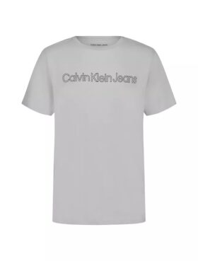 Klassisk T-shirt med logotyp för pojkar