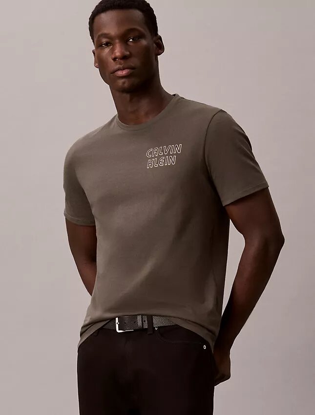 Klassisk T-shirt med retro-logotyp Klassisk T-shirt med retro-logotyp