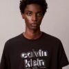 Klassisk T-shirt med skugglogotyp Klassisk T-shirt med skugglogotyp