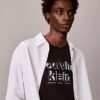 Klassisk T-shirt med skugglogotyp Klassisk T-shirt med skugglogotyp