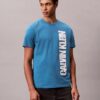 Klassisk T-shirt med vertikal logotyp