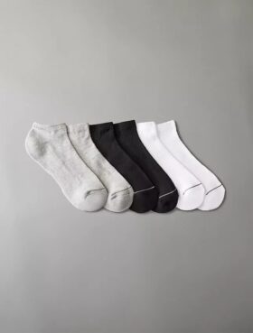 Klassiska 6-pack osynliga strumpor Klassiska 6-pack osynliga strumpor