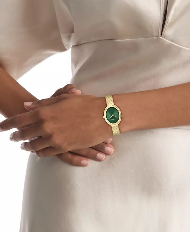 Konturerad bezel, oval urtavla Konturerad bezel, oval urtavla