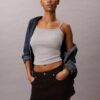 Konturpassad ribbad camisole Konturpassad ribbad camisole
