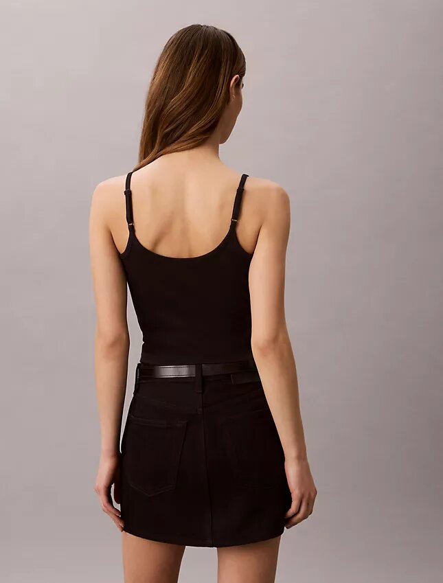 Konturpassad ribbad camisole Konturpassad ribbad camisole