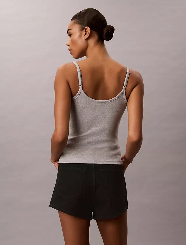 Konturpassad ribbad camisole Konturpassad ribbad camisole