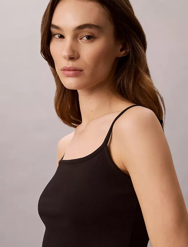 Konturpassad ribbad camisole Konturpassad ribbad camisole