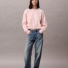 Kort, avslappnad sweatshirt i fransk frotté Kort, avslappnad sweatshirt i fransk frotté