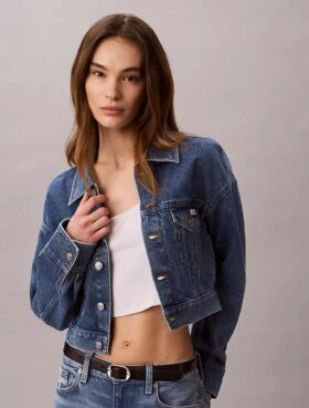 Kort denim Trucker Jacket Kort denim Trucker Jacket