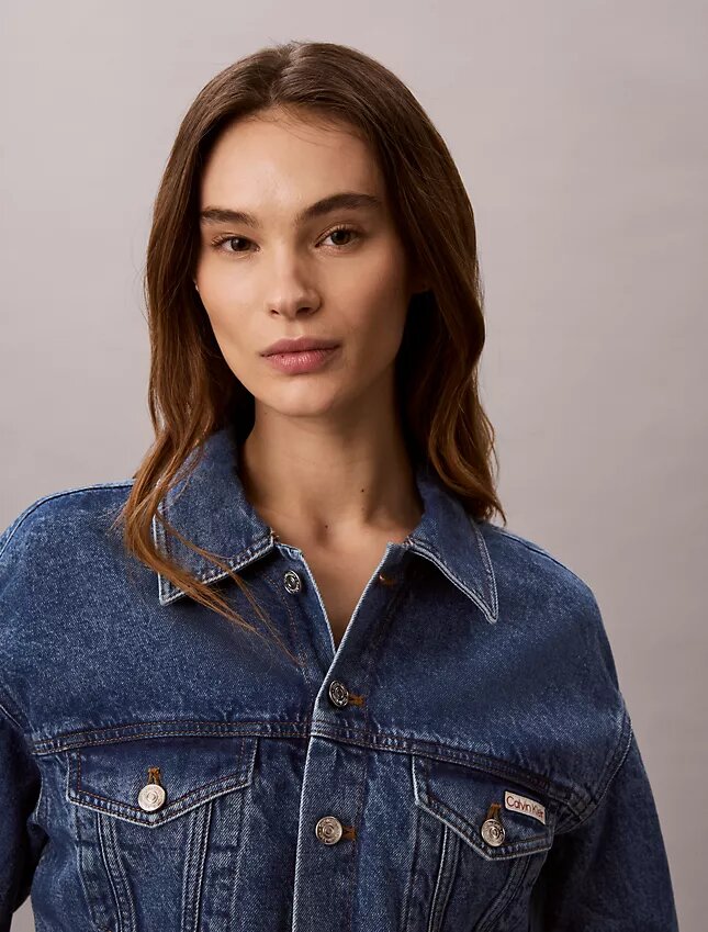 Kort denim Trucker Jacket Kort denim Trucker Jacket