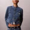 Kort denimjacka Kort denimjacka