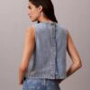 Kort denimtop Kort denimtop