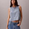 Kort denimtop Kort denimtop
