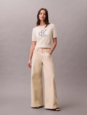 Kort tröja med Monogram