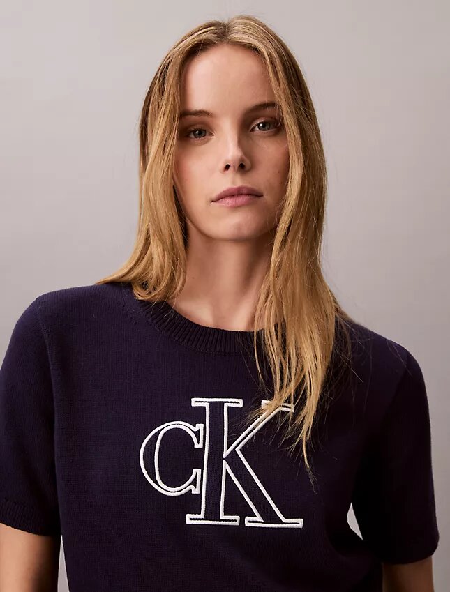 Kort tröja med Monogram Kort tröja med Monogram