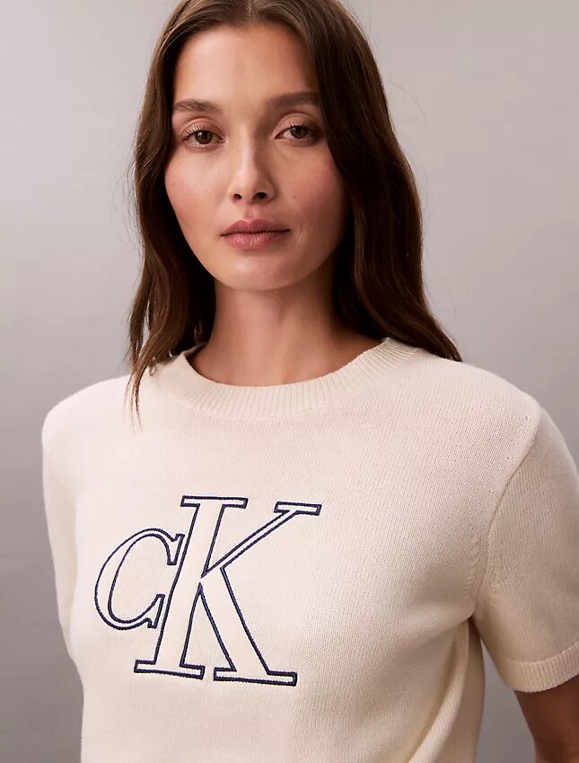 Kort tröja med Monogram Kort tröja med Monogram
