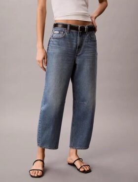 Korta Barrel-Jeans
