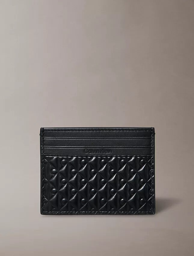 Kortfodral med präglad Monogram över hela ytan Kortfodral med präglad Monogram över hela ytan
