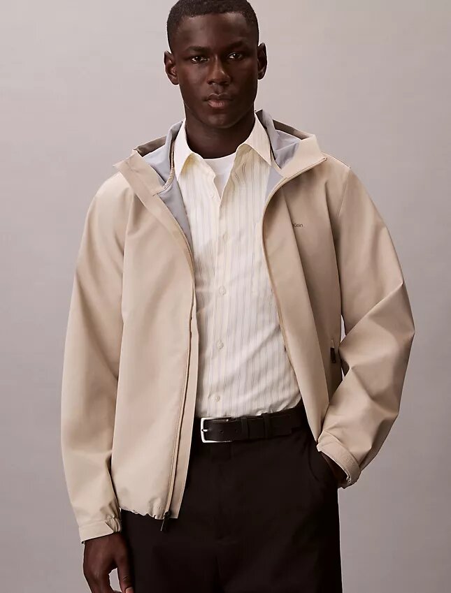 Kortärmad skjorta i Cotton Stretch med ränder och knappar Kortärmad skjorta i Cotton Stretch med ränder och knappar