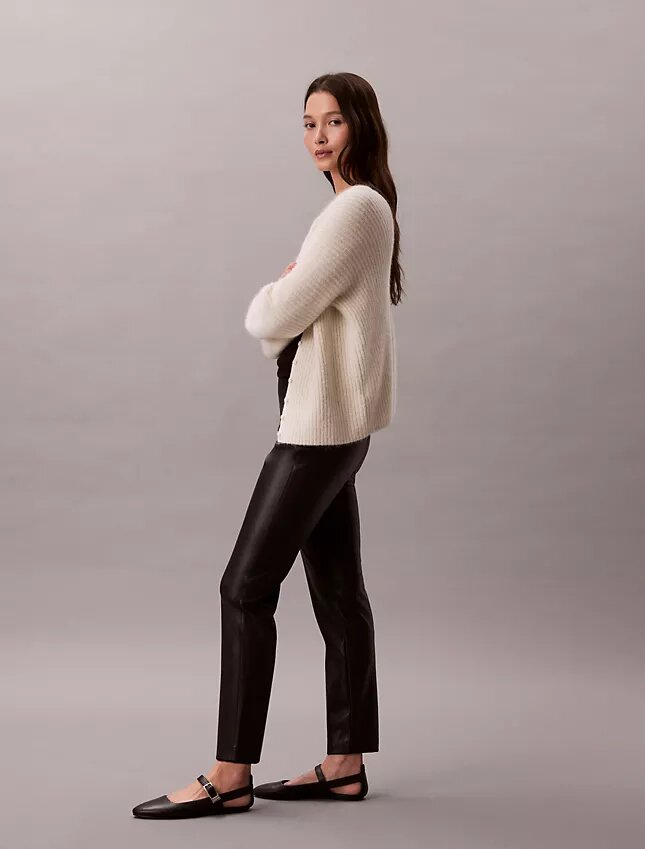 Leggings i konstläder Leggings i konstläder
