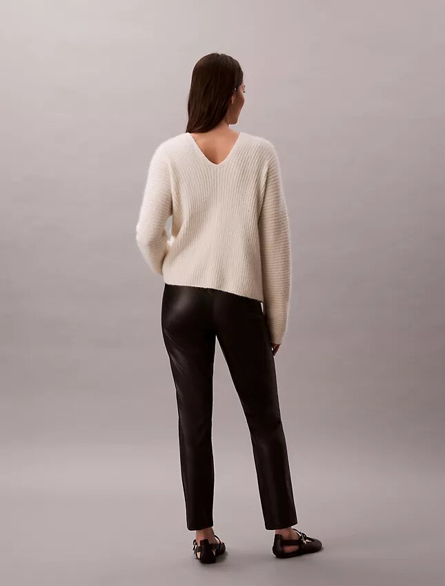 Leggings i konstläder Leggings i konstläder