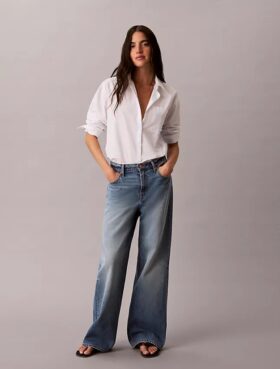 Lågmidjade baggy Jeans Lågmidjade baggy Jeans