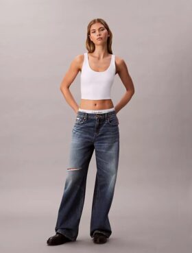Lågmidjade baggy Jeans Lågmidjade baggy Jeans