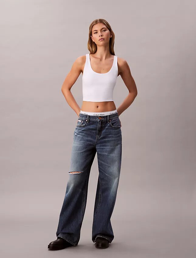 Lågmidjade baggy Jeans Lågmidjade baggy Jeans
