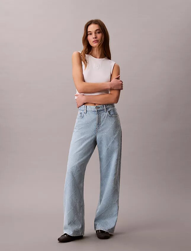 Lågmidjade baggy Jeans Lågmidjade baggy Jeans