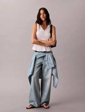 Lågmidjade baggy Jeans Lågmidjade baggy Jeans
