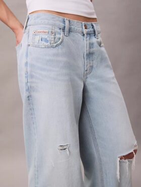 Lågmidjade baggy Jeans