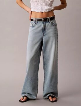 Lågmidjade baggy Jeans Lågmidjade baggy Jeans