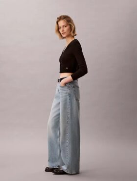 Lågmidjade baggy Jeans