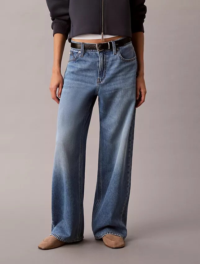 Lågmidjade baggy Jeans Lågmidjade baggy Jeans