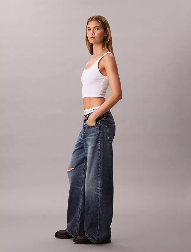 Lågmidjade baggy Jeans Lågmidjade baggy Jeans