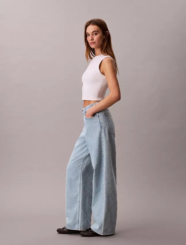 Lågmidjade baggy Jeans Lågmidjade baggy Jeans