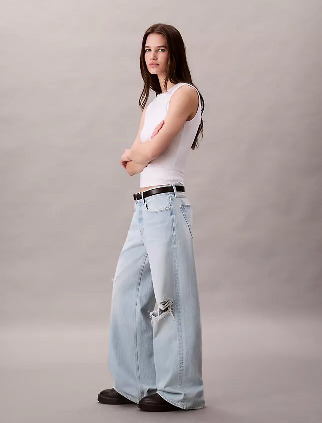 Lågmidjade baggy Jeans Lågmidjade baggy Jeans