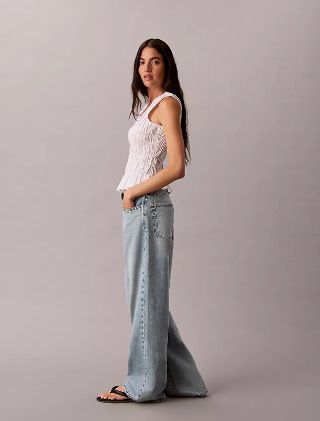 Lågmidjade baggy Jeans Lågmidjade baggy Jeans