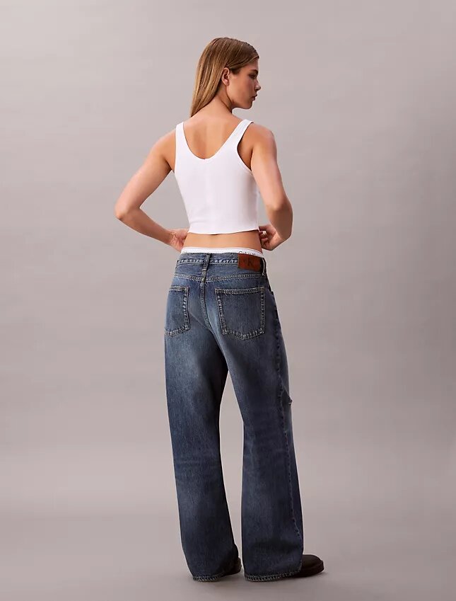 Lågmidjade baggy Jeans Lågmidjade baggy Jeans