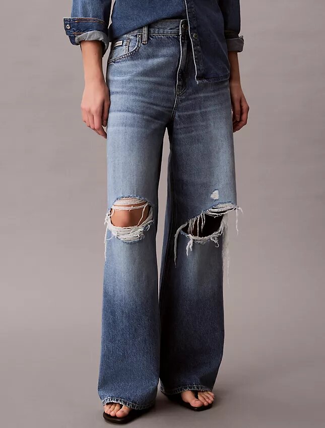 Lågmidjade baggy Jeans Lågmidjade baggy Jeans