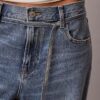 Lågmidjade baggy-Jeans med bälten Lågmidjade baggy-Jeans med bälten