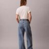 Lågmidjade baggy-Jeans med bälten Lågmidjade baggy-Jeans med bälten