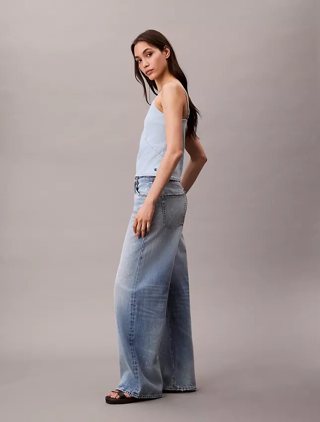 Linne i bomulls- och linneblandning för Denim-plagg Linne i bomulls- och linneblandning för Denim-plagg