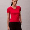 Liquid Cotton T-shirt med avslappnad V-ringning Liquid Cotton T-shirt med avslappnad V-ringning